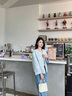 香影新中式絕美外套女2025秋裝新款重工刺繡國風(fēng)元素粉色開(kāi)衫上衣 航線(xiàn)藍 S 55/80A/85-95斤 曬單實(shí)拍圖