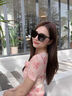 雷朋(RayBan)2024 新款歐美男士偏光太陽鏡旅游駕駛休閑太陽眼鏡時尚潮流墨鏡 砂黑框黑灰片+配送原裝盒品牌包 曬單實拍圖