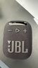 JBL WIND3迷你藍牙音箱戶外騎行單車防水FM插TF卡麥克風通話便攜 黑色（帶屏幕）送音頻線 曬單實拍圖