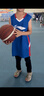 李寧（LI-NING）童裝兒童比賽套裝男小大童籃球無袖背心短褲專業(yè)套裝150YATV093-1 曬單實拍圖