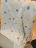 潔麗雅（Grace）A類純棉嬰兒紗布浴巾男女寶寶洗澡巾新生兒用品大毛巾被110*110cm 曬單實(shí)拍圖