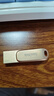 閃迪（SanDisk）128GB Type-C USB3.2 手機U盤DDC4金色 讀速高達400MB/s 手機電腦兩用 金屬雙接口大容量優(yōu)盤 曬單實拍圖