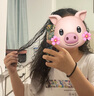戴森（DYSON）Airstrait HT01 吹風(fēng)直發(fā)器 干發(fā)直發(fā)二合一  直板夾 夾板 晶耀紫色【七夕情人節(jié)禮物】 曬單實(shí)拍圖