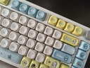 RECCAZR雷咖澤R102小丑魚主題客制化機(jī)械鍵盤gasket結(jié)構(gòu)三模鏈接藍(lán)牙有線無線鍵盤電競游戲辦公 KW75白色【小丑魚】旋鈕+三模+下燈位 奶冰軸 曬單實(shí)拍圖