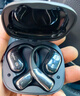 紐曼（Newmine）K16無線藍牙耳機掛耳式智能AI翻譯骨傳導概念多功能耳機 多語種同聲傳譯LED智能觸控屏藍牙5.4降噪 【LED智慧屏丨實時翻譯】高雅黑 曬單實拍圖