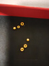 中國黃金（CHINA GOLD）小金珠黃金轉(zhuǎn)運珠男女款足金古法配件七夕情人節(jié)禮物 復(fù)購補貼 【古法金珠】約0.02g-直徑3MM【紀念品】 三顆金珠 無繩 曬單實拍圖