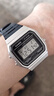 卡西歐（CASIO）小方塊簡(jiǎn)約復(fù)古防水電子學(xué)生表男女手表情人節(jié)禮物 F-91WM-7A 曬單實(shí)拍圖
