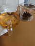 富光花茶杯 男女士茶水分離杯子 雙層辦公泡茶玻璃杯帶把高硼硅水杯 曬單實(shí)拍圖