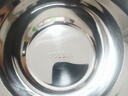 京東京造 泡面碗 上班族304不銹鋼飯盒小學(xué)生雙層防燙1.3L白色 配筷勺 曬單實(shí)拍圖