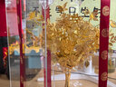 滿(mǎn)城花語(yǔ)黃金色手捧花diy手工材料新娘出嫁禮物婚禮中式秀禾送閨蜜結婚 鸞金款 材料包+亞克力展示盒+手提袋 曬單實(shí)拍圖