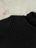 吉普（JEEP）美國正品高領(lǐng)毛衣冬季新款男裝休閑帥氣上衣服內搭保暖針織打底衫 黑色 XL 【適合145斤左右】 曬單實(shí)拍圖