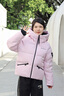 波司登25新款羽絨服女短款90絨冰雪運動(dòng)時(shí)尚冬季連帽保暖外套B250246804 晨光粉1894-趨勢推薦 S 160/84A 體重約100-110斤 曬單實(shí)拍圖