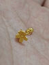 周六福櫻花黃金耳墜女足金耳飾花朵七夕禮物計(jì)價A0914959 一對 約1.36g 曬單實(shí)拍圖