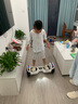 領(lǐng)奧智能兒童電動平衡車3-6-12歲體感10歲到15歲以上兩輪自動平行車雙輪成年人新款扭扭車 10吋炫光白【藍(lán)牙+減震越野輪】 曬單實(shí)拍圖