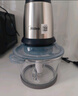 美的（Midea）絞肉機(jī)家用 絞餡機(jī) 碎肉機(jī) 電動(dòng)多功能料理攪拌餃子肉餡蒜蓉機(jī)不銹鋼輔食 攪肉機(jī)LZ25Easy225 約2L 曬單實(shí)拍圖