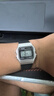 卡西歐（CASIO）小方塊簡(jiǎn)約復(fù)古防水電子學(xué)生表男女手表情人節(jié)禮物 F-91WM-7A 曬單實(shí)拍圖