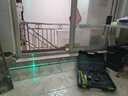 德力西電氣（DELIXI ELECTRIC）紅外線水平儀高精度強(qiáng)光細(xì)線自動(dòng)調(diào)平綠光藍(lán)室外戶外建筑便攜激光 高精度強(qiáng)光綠光5線+兩塊電池 曬單實(shí)拍圖