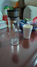 【?京東物流配送】高硼硅雙層玻璃杯大容量泡茶杯水杯子茶水分離 【雙層加厚】茶杯 350ml 1只 曬單實(shí)拍圖