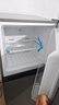 奧馬（Homa）風冷無霜186升雙開門小型家用電冰箱 省電環(huán)保冷藏冷凍兩門雙門租房辦公宿舍適用 家電補貼186WH 曬單實拍圖