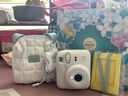 富士instax mini12一次成像拍立得相機(jī)（mini11拍立得相機(jī)升級版） 淺櫻粉 套餐2：官配+20張+保護(hù)殼 曬單實(shí)拍圖