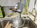 美的（Midea）凈水器水龍頭過濾器家用自來水濾水器直飲前置過濾器廚房衛(wèi)生間通用除水垢除余氯雙出水可清洗濾芯 一機(jī)三芯【兩年免換濾芯】 曬單實(shí)拍圖