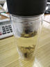 希樂玻璃杯雙層玻璃水杯高顏值男士商務(wù)辦公茶水分離杯便攜泡茶杯子 曬單實(shí)拍圖