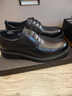 老爺車(chē)高端男鞋100%頭層牛皮皮鞋男英倫時(shí)尚厚底男士皮鞋真皮商務(wù)休閑鞋 LYC5910黑色 40 [偏大一碼] 曬單實(shí)拍圖