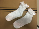 眺德高3雙 襪子女春夏jk中筒襪可愛(ài)日系蕾絲花邊公主襪olita洛麗塔長(zhǎng)襪 白色 3雙 曬單實(shí)拍圖