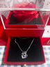 紀詩(shī)哲跳動(dòng)的心項鏈女時(shí)尚氣質(zhì)頸鏈鎖骨鏈吊墜38女神節禮物送女友老婆 【純凈白】本地倉明日達/項鏈 曬單實(shí)拍圖