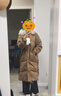 鷺青一【北海道戀人】羽絨服女冬季中長(cháng)款加厚狐貍毛領(lǐng)白鴨絨外套 咖色 S 曬單實(shí)拍圖