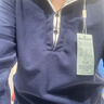 啄木鳥(niǎo)襯衫女長(cháng)袖時(shí)尚假兩件2025春秋季新款洋氣大尺碼上衣通勤外穿打底 藏青色  XL 建議115-125斤 曬單實(shí)拍圖