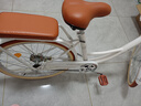 飛鴿（FLYING PIGEON）自行車(chē)成人通勤車(chē)自行車(chē)學(xué)生單車(chē)成人自行車(chē)通勤自行車(chē)女士自行車(chē) 標(biāo)配珍珠白|單速|(zhì)輻條輪+禮包 24寸適合150-170cm 曬單實(shí)拍圖