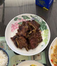 大希地腌制 調(diào)味牛仔骨 帶骨牛小排  牛肉 牛肋骨燒烤食材冷凍 400g 曬單實(shí)拍圖