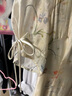 初蟬衣事新中式國風(fēng)連衣裙女設計感圓領(lǐng)2025新款夏季短袖改良旗袍 彩葵 M （現貨） 曬單實(shí)拍圖