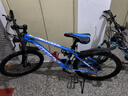 鳳凰（Phoenix）山地自行車(chē)成人學(xué)生兒童碟剎越野變速單車(chē) ZB888 24英寸24速藍色 曬單實(shí)拍圖