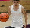 NICEID PRO運(yùn)動速干緊身背心男美式籃球訓(xùn)練寬松透氣收腹健身衣田徑跑步 白色【吸汗速干】 XL 曬單實(shí)拍圖