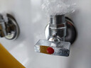 偉星大流量球閥2只 熱水器燃?xì)獗趻鞝t冷熱水角防爆閥黃銅球芯全開1168 曬單實(shí)拍圖