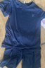 紅豆居家睡衣男棉夏季薄款短袖撞色男士家居服馬賽藍185/104A 曬單實(shí)拍圖