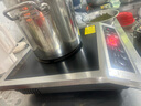 志高（CHIGO）商用電磁爐3500W大功率電磁爐凹面電磁爐猛火爆炒爐電池爐電磁灶電炒爐大鍋灶炒菜爐 不銹鋼款丨3500W丨按鍵平面 G357 曬單實(shí)拍圖