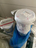 雨虹防水卡諾里水性氫化環(huán)氧彩砂美縫劑 凝脂玉白3kg 曬單實(shí)拍圖