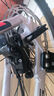 千里達(dá)（TRINX）千里達(dá)M985山地自行車(chē)禧瑪諾21速油壓碟剎霞光銀17寸 曬單實(shí)拍圖