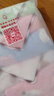 南極人A類提花紗布口水巾新生嬰幼兒童小毛巾洗臉方巾5條裝寶寶手帕手絹 曬單實(shí)拍圖