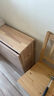 宜家（IKEA）NORDEN諾頓實(shí)木雙折疊儲物帶抽屜小戶(hù)型家用伸縮餐桌 樺木折疊式餐桌+樺木凳*4 曬單實(shí)拍圖
