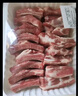 【180天白豬家庭裝】冰鮮豬肋排帶軟骨1kg 曬單實(shí)拍圖