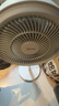 美的（Midea）【暴風(fēng)循環(huán)】空氣循環(huán)扇大風(fēng)量搖頭電風(fēng)扇家用臺(tái)式落地扇輕音臥室節(jié)能小風(fēng)扇柔風(fēng)輕羽扇 FGA24TQ 曬單實(shí)拍圖