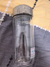 水宜生純鈦玻璃杯雙層防燙鵝蛋杯便攜抑菌高檔泡茶杯水晶杯子男女士禮盒 鈦晶銀【禮盒包裝】 曬單實(shí)拍圖