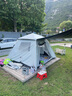 牧高笛（MOBIGARDEN）帳篷 戶外自動速開黑膠帳篷零動空間天幕版155 NX23561030 米白 曬單實拍圖