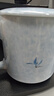 兮元記手繪蘭花陶瓷茶杯茶水分離杯高顏值辦公杯女士喝水簡約創(chuàng)意馬克杯 手繪蘭花辦公杯-帶過濾450ml 曬單實拍圖