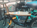 奧塞奇c16共享單車(chē)兒童座椅免工具安裝可折疊攜帶通用型實(shí)木座椅 曬單實(shí)拍圖
