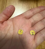 行金銀中足金999五帝幣手鏈轉(zhuǎn)運(yùn)珠金錢幣DIY編繩手串手繩 生日禮物 嘉慶通寶（克重多退少補(bǔ)） 約0.5g 曬單實(shí)拍圖